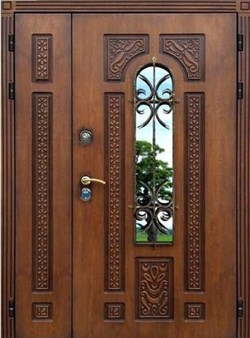 Входная двупольная дверь Русь ( Любой размер ) - фото 5200