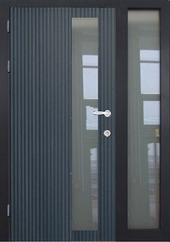 Двупольная входная дверь Канада 2 ( Любой размер ) - фото 5262