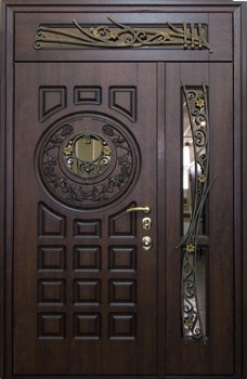Двустворчатая входная дверь Венера ( Любой размер ) - фото 5437