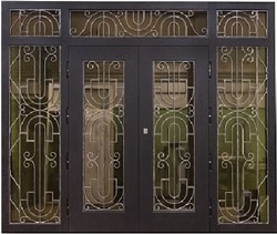 Двупольная входная дверь Локи для Коттеджа - фото 5626