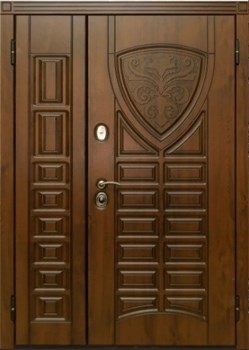 Двустворчатая входная дверь Спарта - фото 5655