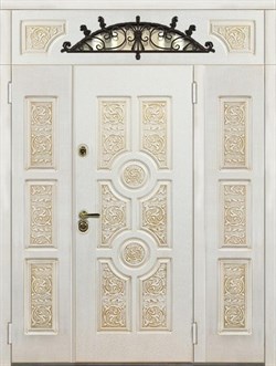 Парадная входная дверь Версаче 2 полки ( Любой размер ) - фото 5692