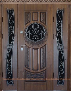 Двуполая парадная входная дверь Сильвия ( Любой размер ) - фото 5695