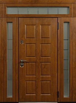 Двуполая входная дверь Моттура 3 полки ( Любой размер ) - фото 5698