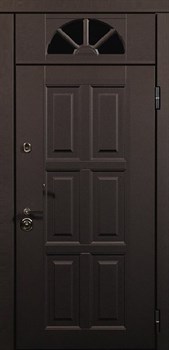 Входная дверь с Фрамугой Стрит № 92 - фото 5986