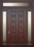 Двустворчатая входная дверь Гранит ( Любой размер )
