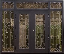 Двупольная входная дверь Локи для Коттеджа