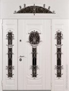 Двуполая входная дверь Афина 3 полки ( Любой размер )