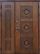 Двустворчатая входная дверь Луиджи ( Любой размер )