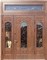 Парадная двуполая входная дверь Вереск ( Любой размер ) - фото 5331