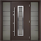 Двустворчатая входная дверь Везувий ( Любой размер ) - фото 5427