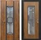 Входная металлическая Дверь Прометей с окном и ковкой - фото 5526